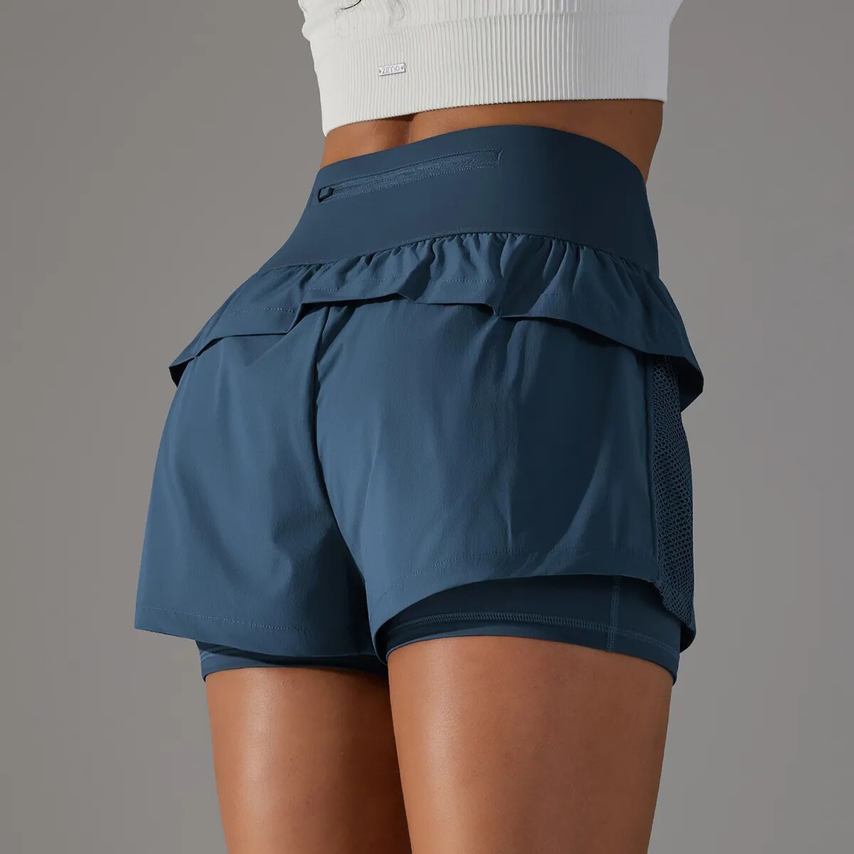 High Waist Running Shorts