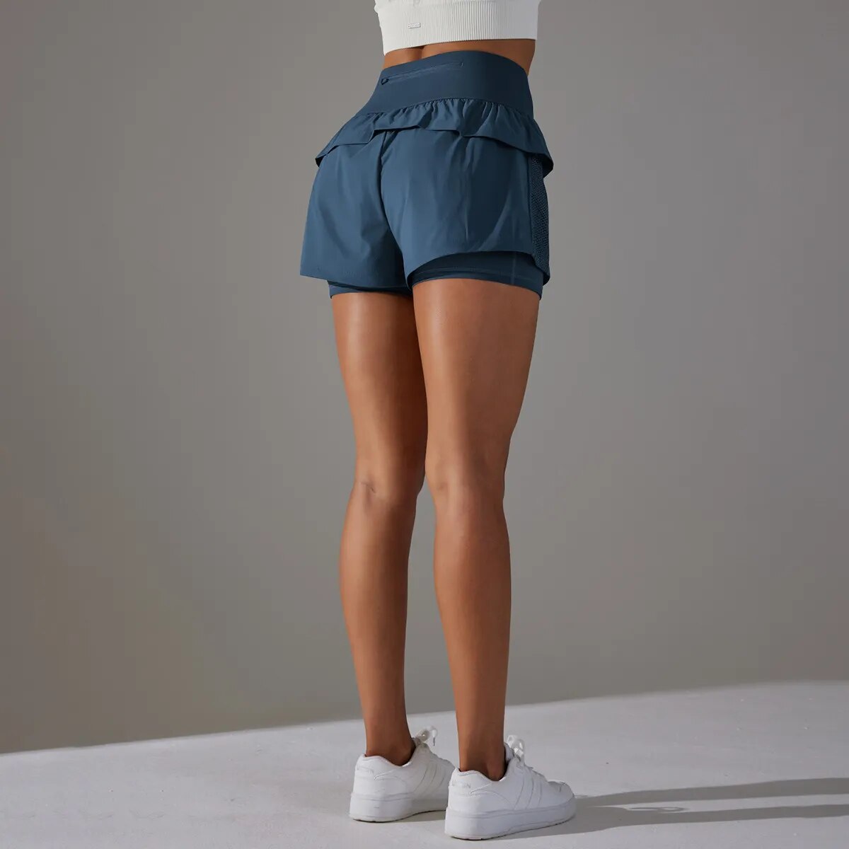 High Waist Running Shorts