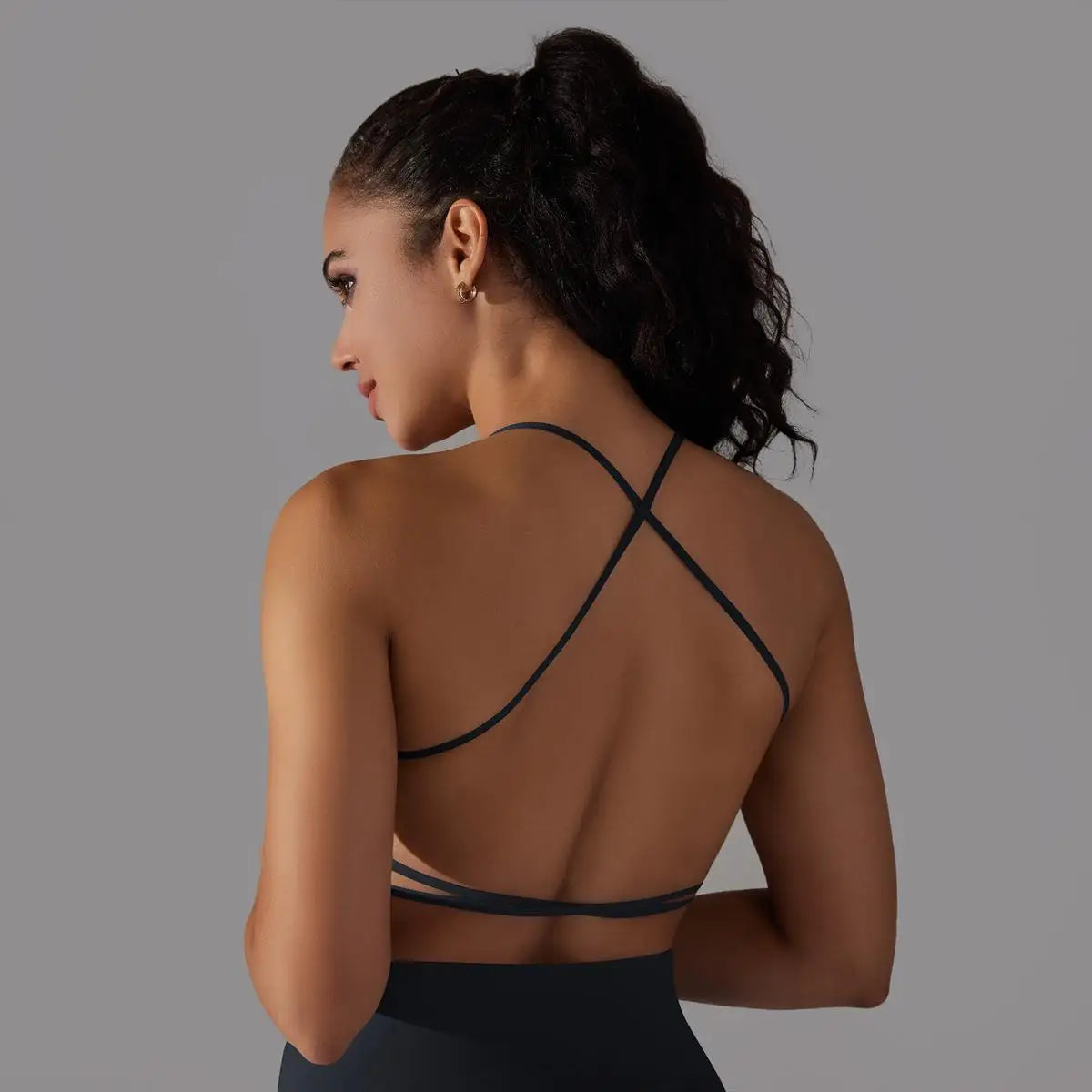 Wrapped Tube Top Sport Bras