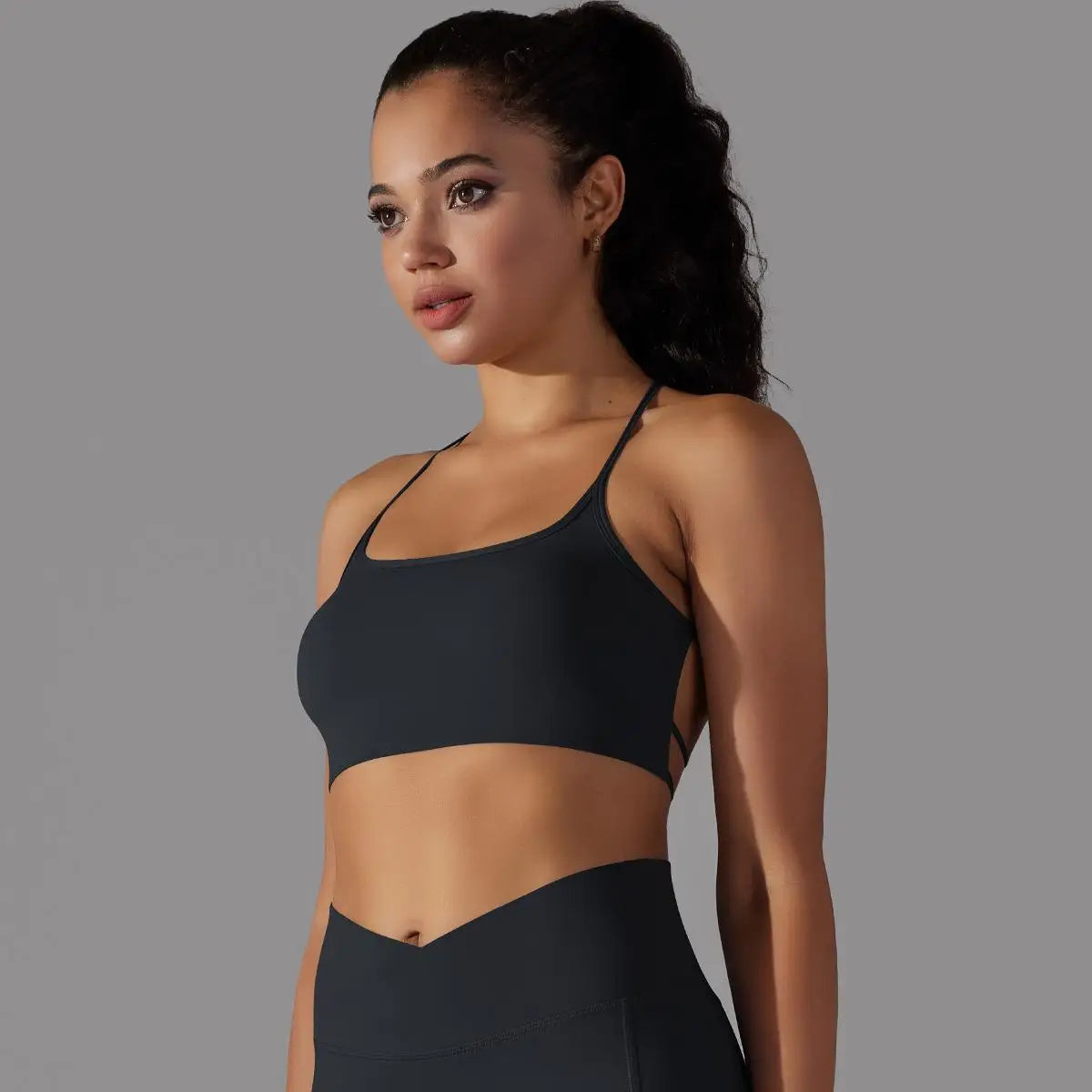 Wrapped Tube Top Sport Bras