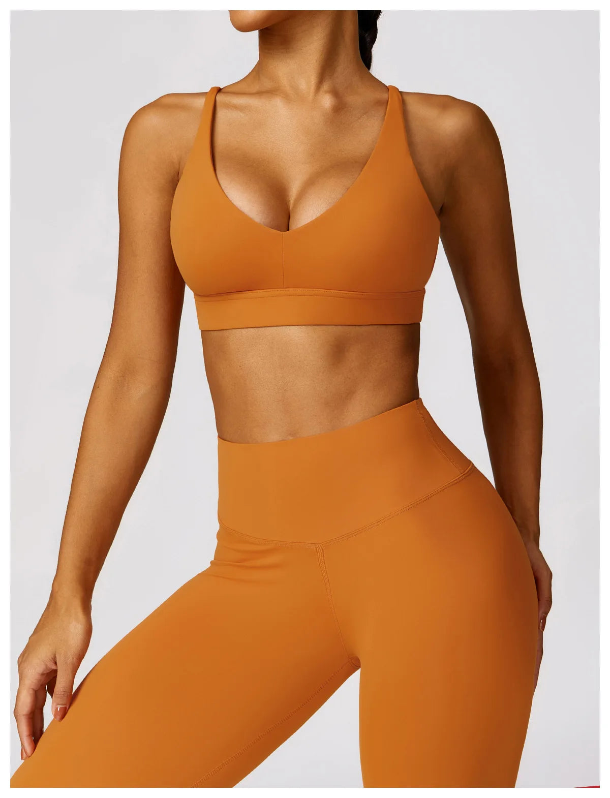 Criss Cross Straps Yoga Set