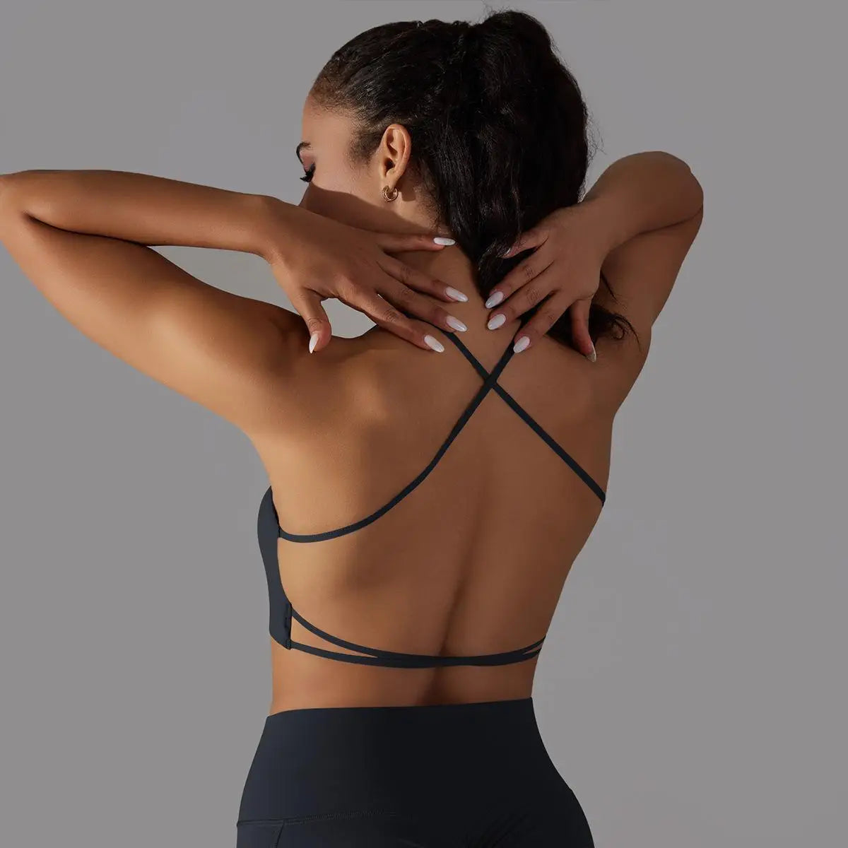 Wrapped Tube Top Sport Bras