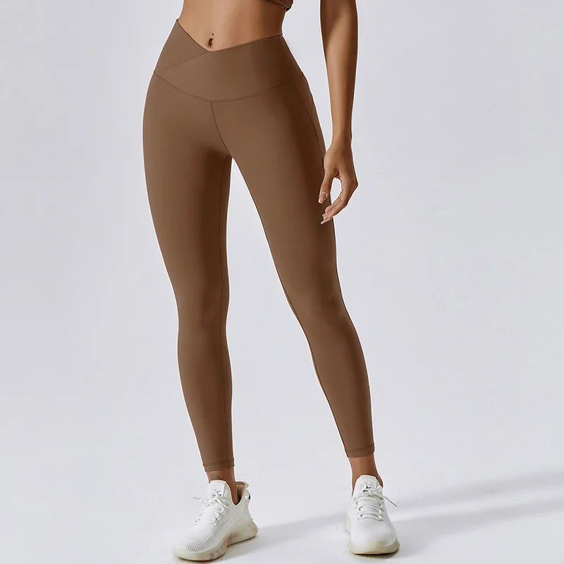 High Waist Ankle Length Leggings