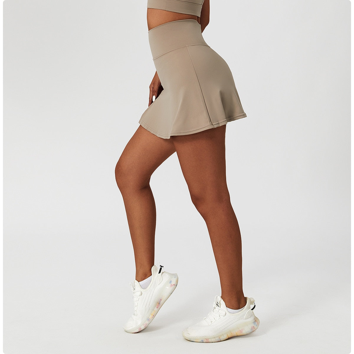 High Waist Golf Skort